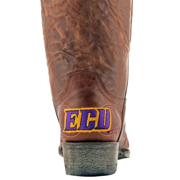 NWT Men's East Carolina University Pirates Gameday Cowboy Boots - Picture 3 of 8